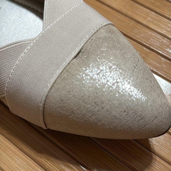 Anne Klein Flex Cream Flats - Picture 4 of 5